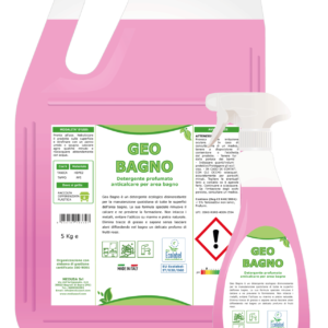 Detergente sanitari Geo Bagno Ecolabel 5kg x 4 pz